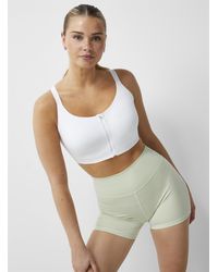 I.FIV5 - Centre Zip Moulded Bra High - Lyst
