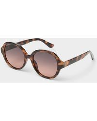 Simon's - Mozart Round Sunglasses - Lyst