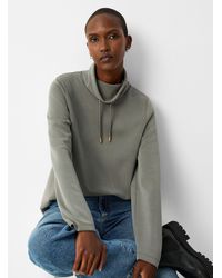 Contemporaine - Peachskin Mock - Lyst
