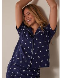 Miiyu - Mini Pattern Organic Cotton Pyjama Set - Lyst