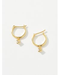 Simon's - Mini Crystal Earrings - Lyst