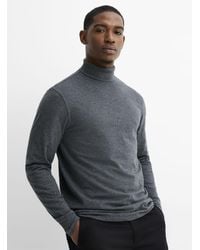 Le 31 - Soft Jersey Turtleneck T - Lyst