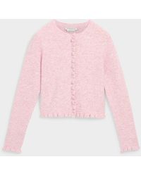 Contemporaine - Scalloped Edging Cardigan - Lyst