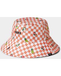 Vans Fruity Checker Bucket Hat - Red