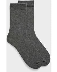 Lindbergh - Solid Bamboo Viscose Socks - Lyst