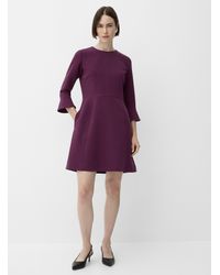 Editions de robes - Violet Bell Sleeves Flare Dress - Lyst
