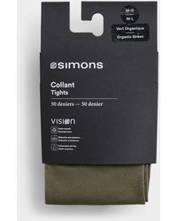 Simon's - Solid Colour Recycled Nylon Tights 50 Denier - Lyst