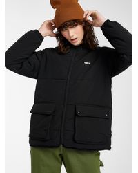 obey checkered jacket