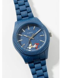 Timex Waterbury Peanuts Watch - Blue