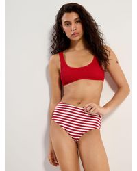 Simon's - Striped Ruffle - Lyst