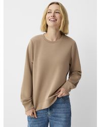 Contemporaine - Peachskin Crew - Lyst