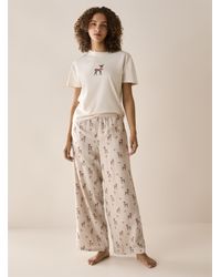 Miiyu - Cute Print Soft Flannel Lounge Pant - Lyst