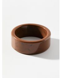 Simon's - Large Resin Bangle - Lyst