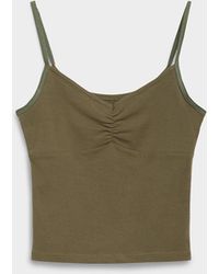 Twik - Ruched Centre Cami - Lyst