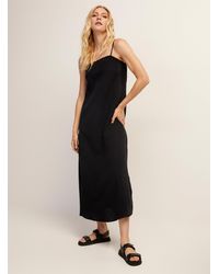 Vero Moda - Cotton Gauze Thin Straps Maxi Dress - Lyst