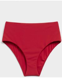 Simon's - Recycled Nylon Ruched Bikini Bottom At Contemporaine - Lyst