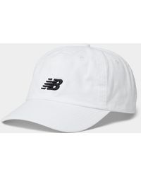 New Balance - Embroidered Contrast Logo Baseball Cap - Lyst