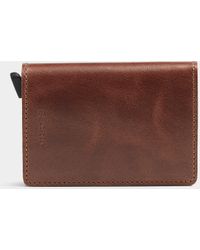 Secrid - Vintage Leather Mini Wallet - Lyst