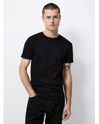 Le 31 - Ribbed Jersey Fitted T - Lyst