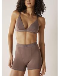 UGG - Solid Logo Band Long Boyshort Lenzing Tm Ecovero Tm Viscose - Lyst
