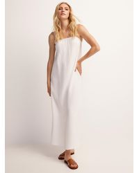 Vero Moda - Cotton Gauze Thin Straps Maxi Dress - Lyst