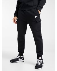 black nike cotton tracksuit