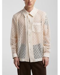 Séfr - Jagou Floral Lace Shirt - Lyst
