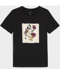 Contemporaine - Organic Cotton Printed T - Lyst