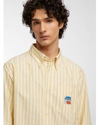Palmes - Deuce Striped Oxford Shirt - Lyst