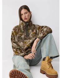 Twik - Printed Fleece Sweatshirt - Lyst