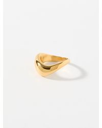 Simon's - Wavy Ring - Lyst