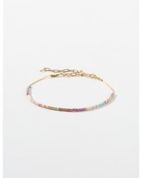 Simon's - Small Colourful Bead Bracelet - Lyst