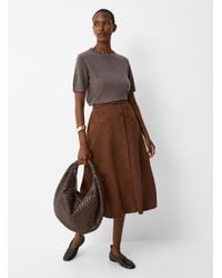 Contemporaine - Buttoned Faux - Lyst