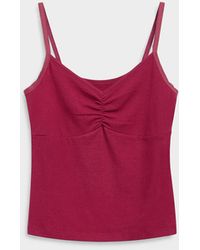 Twik - Ruched Centre Cami - Lyst