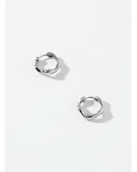 Simon's - Wavy Earrings - Lyst