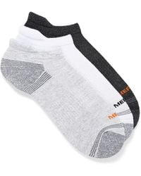 Merrell - Reinforced Heathered Ped Socks 3 - Lyst