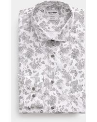 Olymp - Floral Print Shirt Modern Fit - Lyst