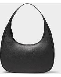 Simon's - Rounded Minimalist Shoulder Bag - Lyst