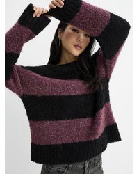 Twik - Striped Bouclé Knit Sweater - Lyst