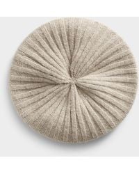 Simon's - Recycled Polyester Knit Beret - Lyst