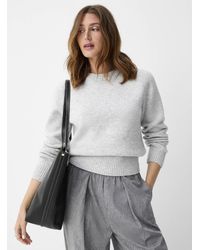 Contemporaine - Solid Essential Boxy Sweater - Lyst
