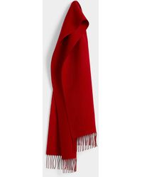Simon's - Essential Velvety Scarf - Lyst
