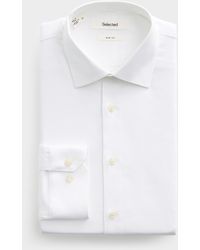 SELECTED - Solid Performance Shirt Slim Fit - Lyst