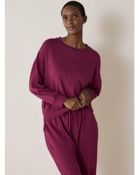 Miiyu - Centre Seam Soft Lounge Sweatshirt - Lyst
