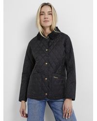 Barbour - Annandale Corduroy Collar Quilted Jacket - Lyst