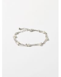 Simon's - Small Pearl Three - Lyst