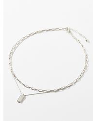 Simon's - Rectangular Pendant Double - Lyst