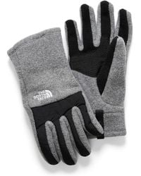 The North Face Denali Techno Gloves - Grey