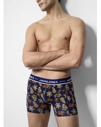 Jack & Jones - 3" Christmas Stretch Trunk Organic Cotton Christmas Collection - Lyst