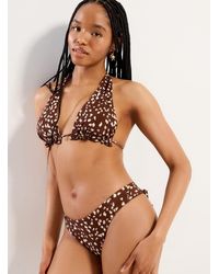 Simon's - Ruffled Slim Bikini Bottom - Lyst